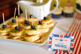 Union Jack Party Table Tent Cards (EDITABLE INSTANT DOWNLOAD)