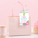 Luau Party Favor Tags (EDITABLE INSTANT DOWNLOAD)