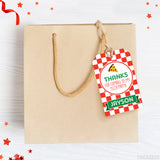 Pizza Birthday Favor Tags (EDITABLE INSTANT DOWNLOAD)