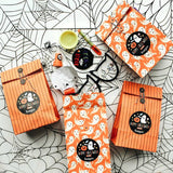Pumpkin, Ghost, and Candy Halloween Stickers