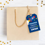 Rocket Party Favor Tags (EDITABLE INSTANT DOWNLOAD)