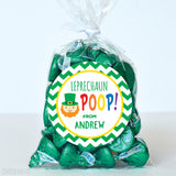 Leprechaun Poop St. Patrick's Day Stickers