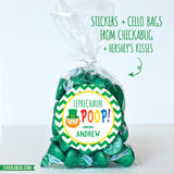 Leprechaun Poop St. Patrick's Day Stickers
