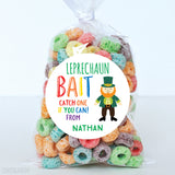 Leprechaun Bait St. Patrick's Day Stickers