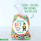 Leprechaun Bait St. Patrick's Day Stickers