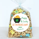 Happy & Lucky St. Patrick's Day Stickers