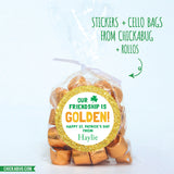 "Our Friendship Is Golden" St. Patrick's Day Stickers