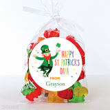 Leprechaun Happy St. Patrick's Day Stickers