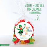 Leprechaun Happy St. Patrick's Day Stickers