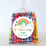 Hand Drawn Rainbow St. Patrick's Day Stickers