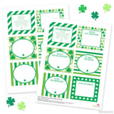 Free Printable St. Patrick's Day School Lunch Notes (INSTANT DOWNLOAD)