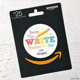 "The WRITE Teacher For Me" Teacher Appreciation Stickers
