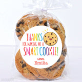 "Smart Cookie" Teacher Appreciation Stickers