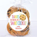 "Smart Cookie" Teacher Appreciation Stickers