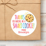 "Smart Cookie" Teacher Appreciation Stickers