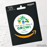 "Helping Me Grow" Teacher Appreciation Stickers