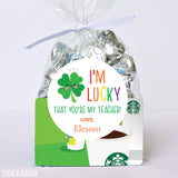 "I'm Lucky" Teacher Appreciation Stickers