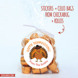 Thanksgiving Turkey Stickers