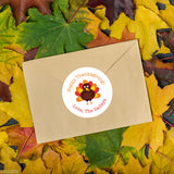 Thanksgiving Stickers - Turkey, Pumpkin, and Pilgrim Hat