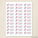 Fireworks Address Labels