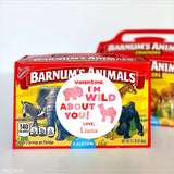 Animal Crackers "I'm Wild About You" Valentine's Day Stickers
