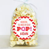 "You Make My Heart Pop" Valentine's Day Stickers