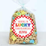 "Lucky To Have You In My Class" Valentine's Day Stickers