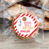 "You're a Smart Cookie" Valentine's Day Stickers