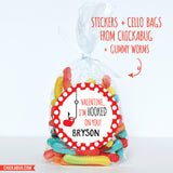 "I'm Hooked on You" Valentine's Day Stickers