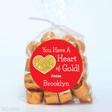 "You Have a Heart of Gold" Valentine's Day Stickers