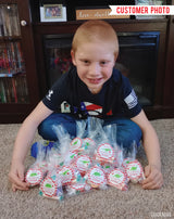 Dinosaur Valentine's Day Stickers