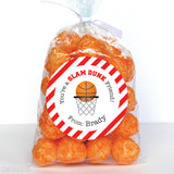 Basketball Valentine's Day Stickers