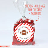 Football Valentine's Day Stickers