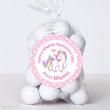 Unicorn Valentine's Day Stickers