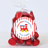 Train Valentine's Day Stickers