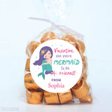 Mermaid Valentine's Day Stickers