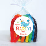 Narwhal Valentine's Day Stickers