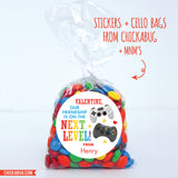 Video Game Valentine's Day Stickers