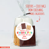 S'more Valentine's Day Stickers