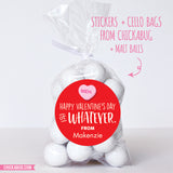 Happy Valentine's Day or Whatever Stickers