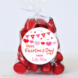 Happy Valentine's Day Banner Stickers