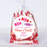 "You're Sweet. Have A Treat!" Valentine's Day Stickers