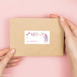 Unicorn Valentine's Day Gift Labels