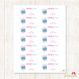 "I Like You a Latte" Valentine's Day Gift Labels