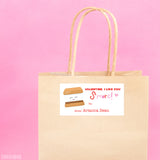 S'More Valentine's Day Gift Labels