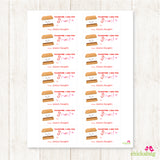 S'More Valentine's Day Gift Labels