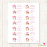 "Beary Sweet" Valentine's Day Gift Labels