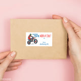 Dirt Bike Valentine's Day Gift Labels