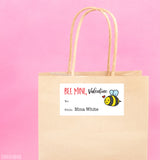 Bumblebee Valentine's Day Gift Labels