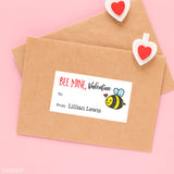 Bumblebee Valentine's Day Gift Labels